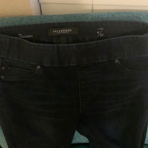 Liverpool denim leggings jeans